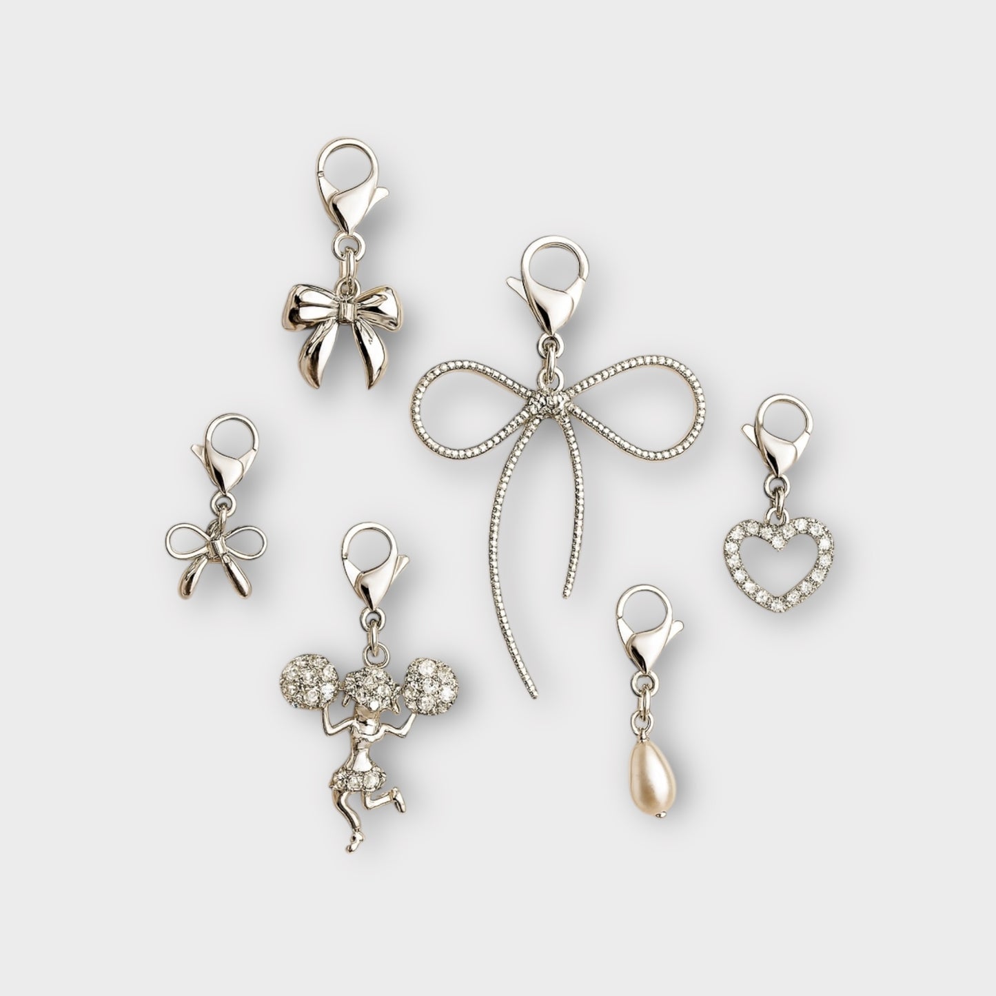 Cheerleader Charm Set