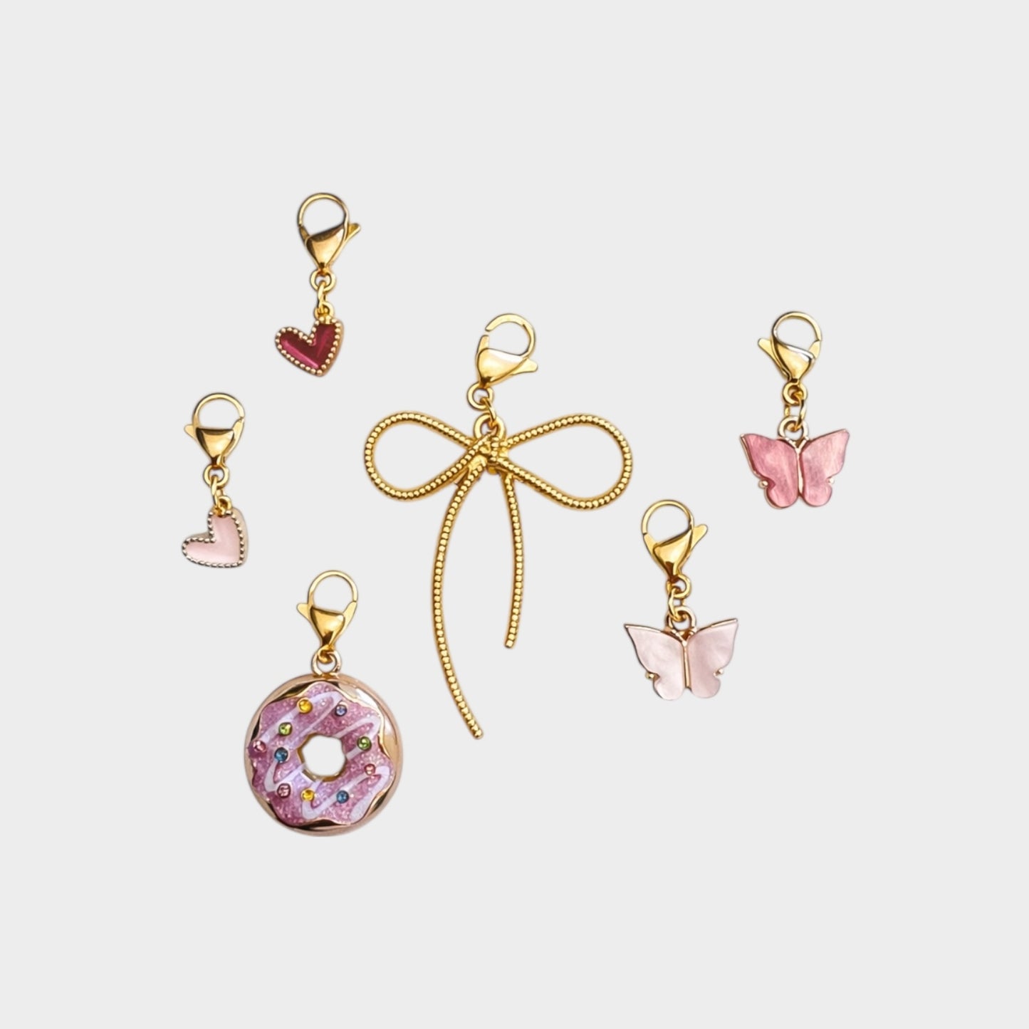 Dazzling Donut Charm Set