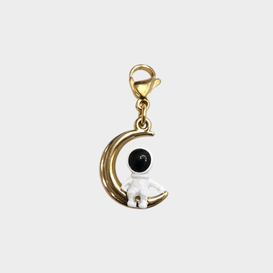 Moon & Star Space Charm