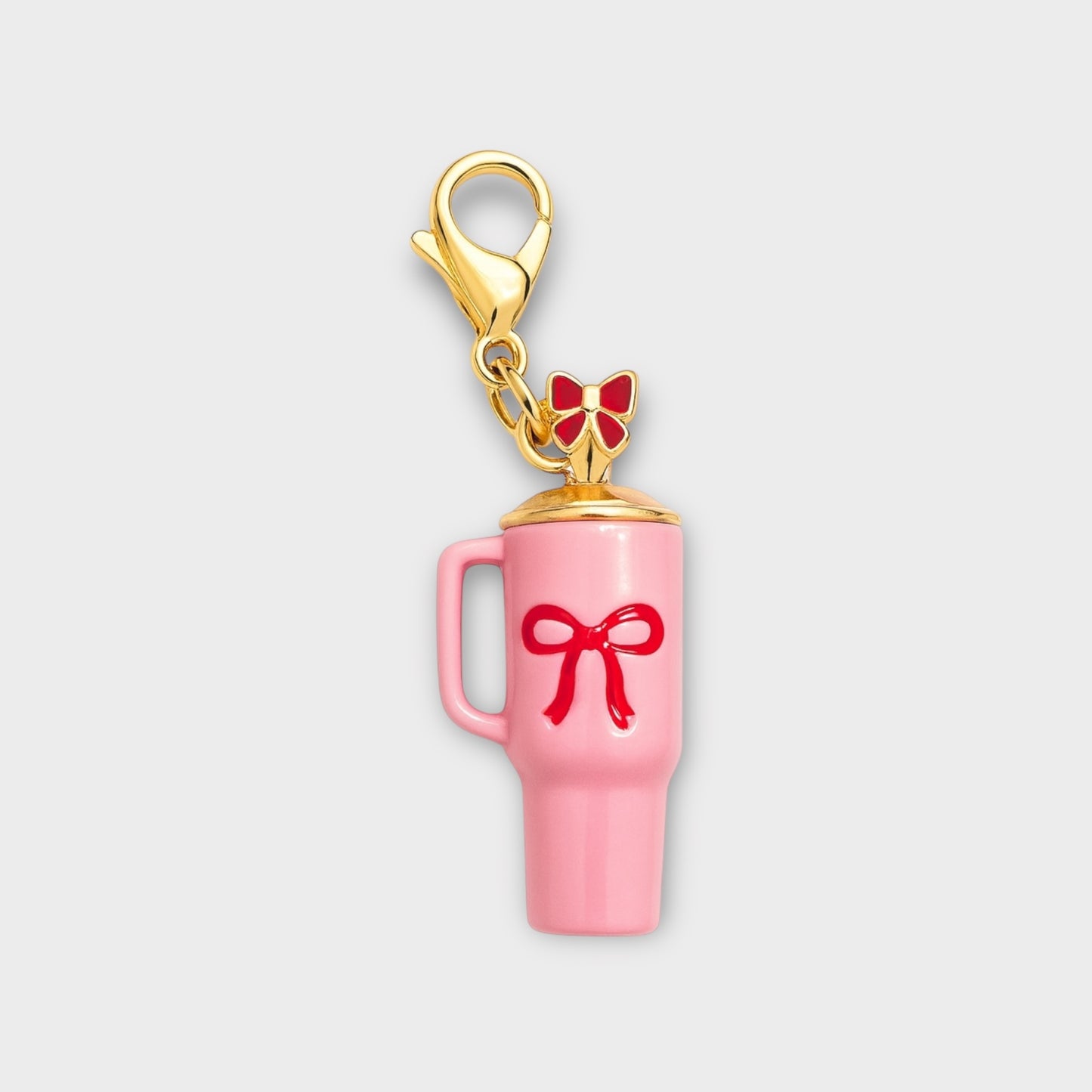 Pink Tumbler Charm