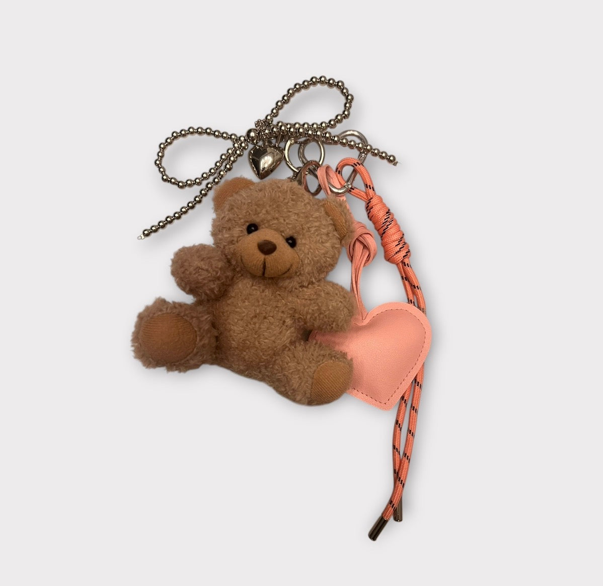 Teddy Bear Bag Charm Set