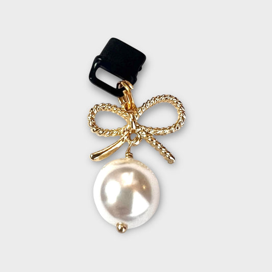 Pearl Bow Charm