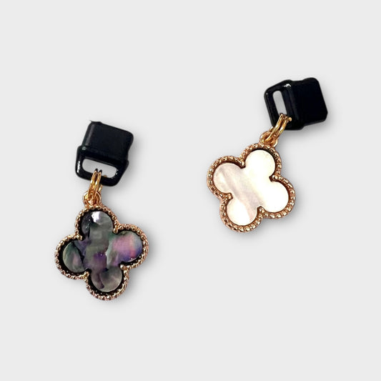Quatrefoil Phone Charm