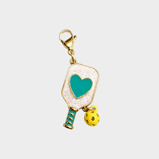 Pickleball Sweetheart Charm
