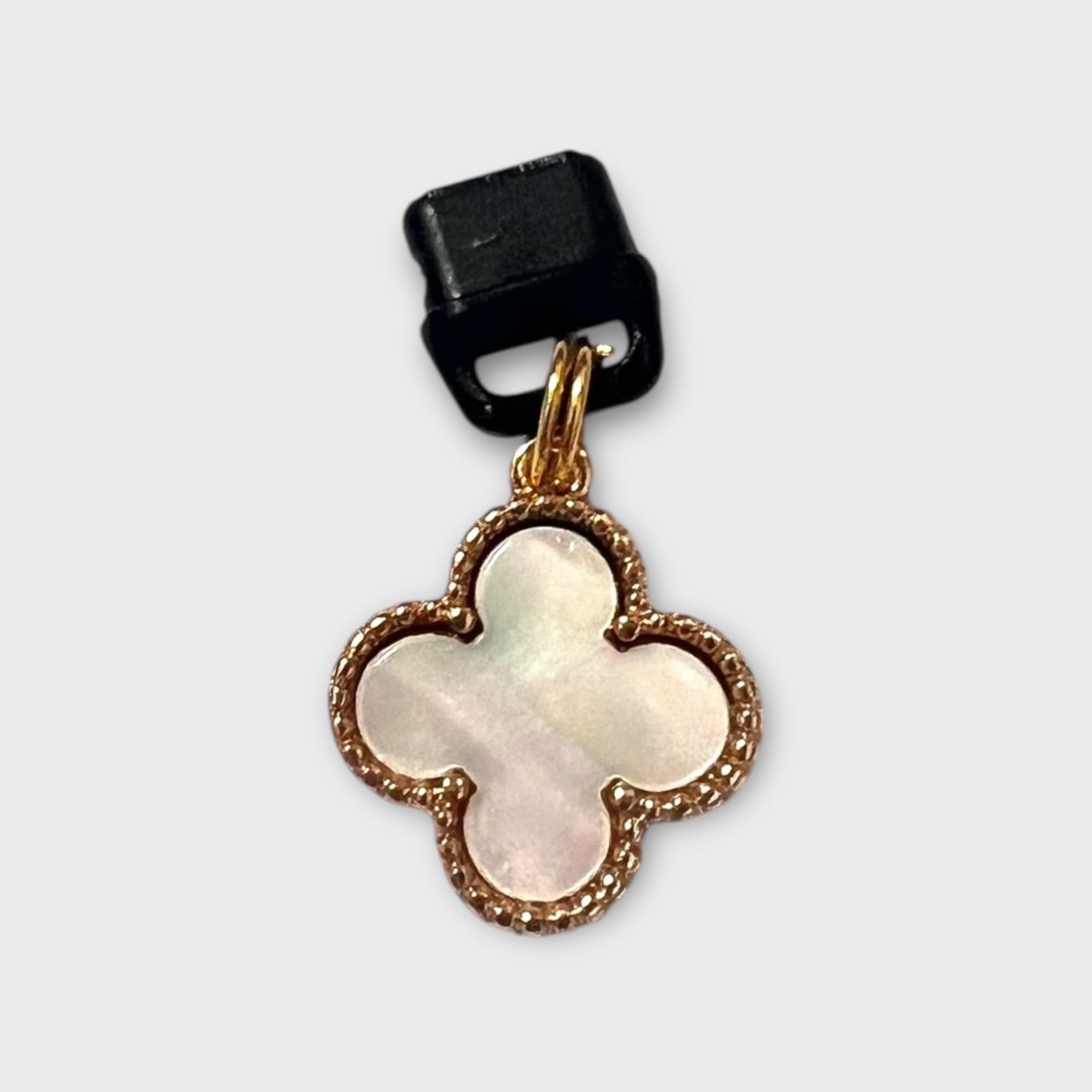 Quatrefoil Phone Charm