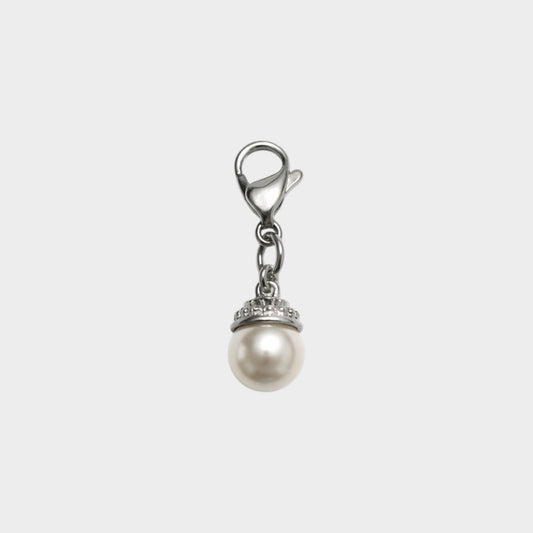 Crown Pearl Charm