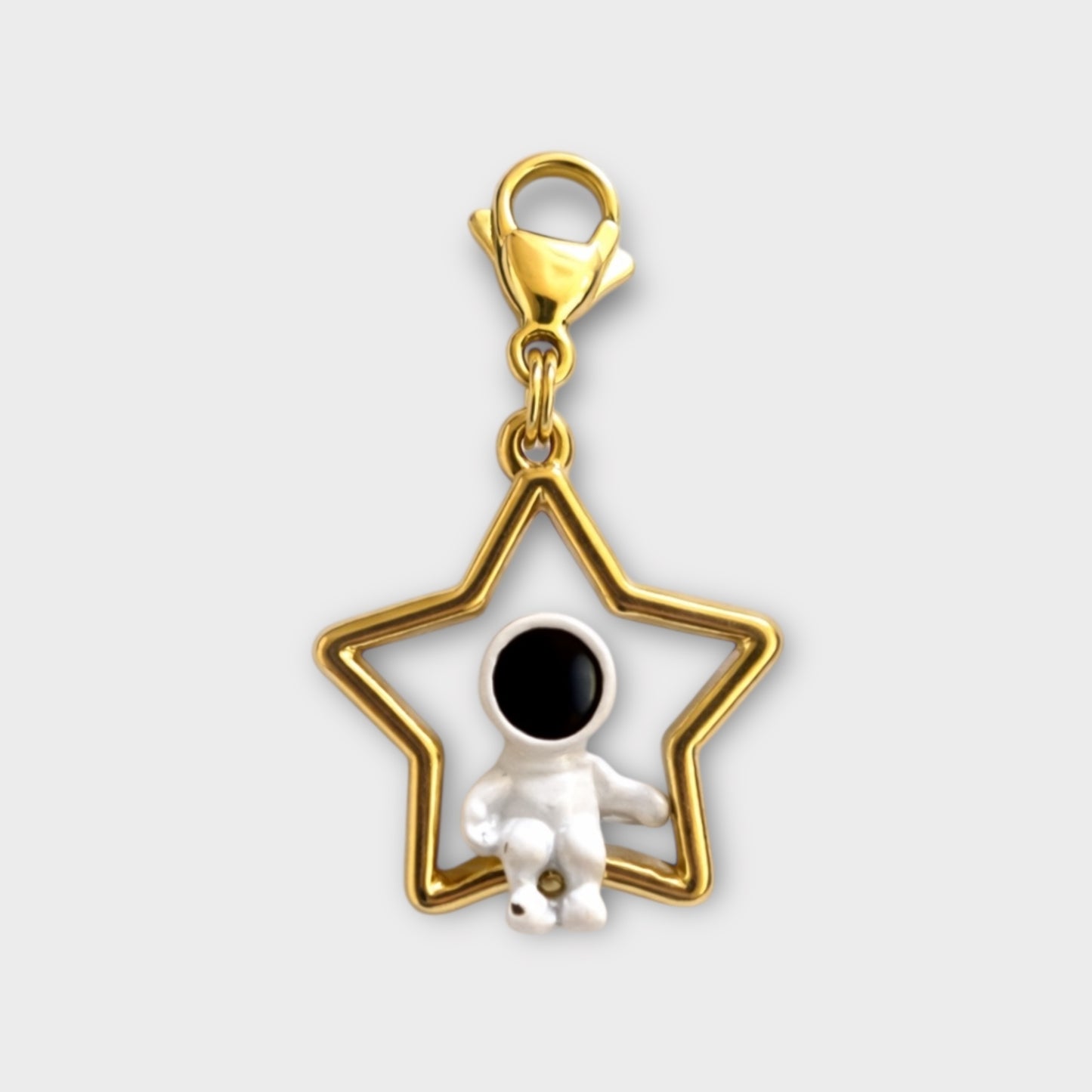 Moon & Star Space Charm
