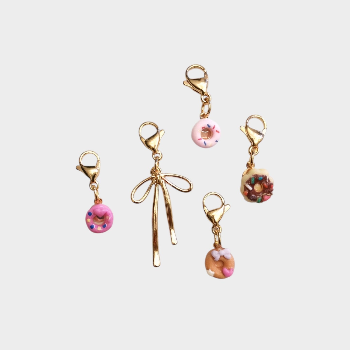 Mini Donut Charm Set