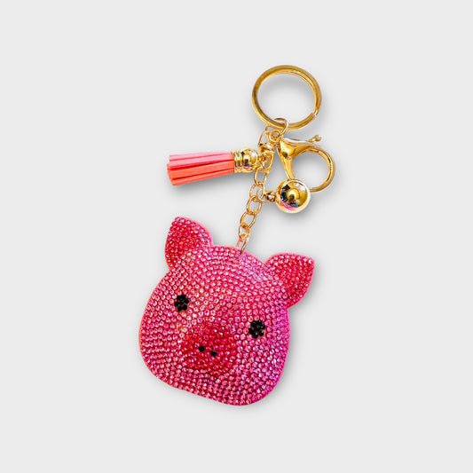 Pig Bling Bag Charm