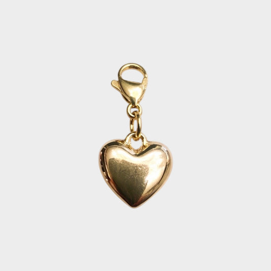 Classic Puff Heart Charm