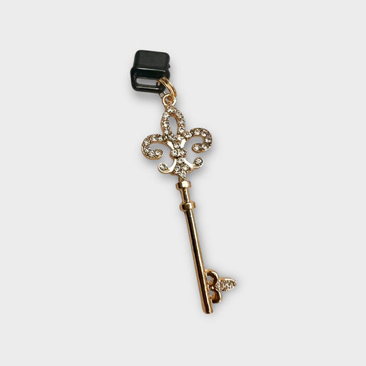 Skeleton Key Phone Charm
