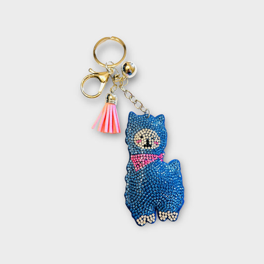 Llama Bling Bag Charm