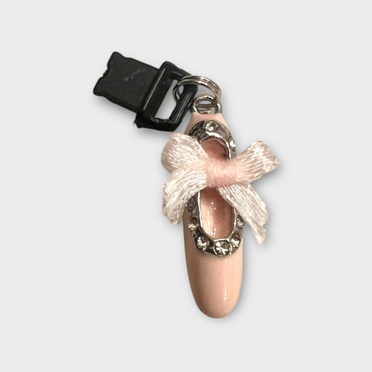Ballet Slipper Phone Charm