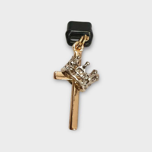 Cross & Crown Phone Charm