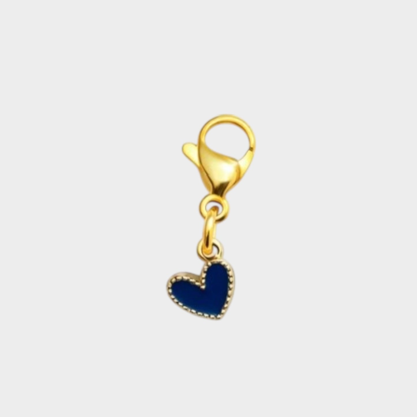 Mini Enamel Heart Charm
