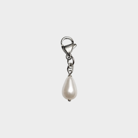 Tear Drop Pearl Dangle Charm