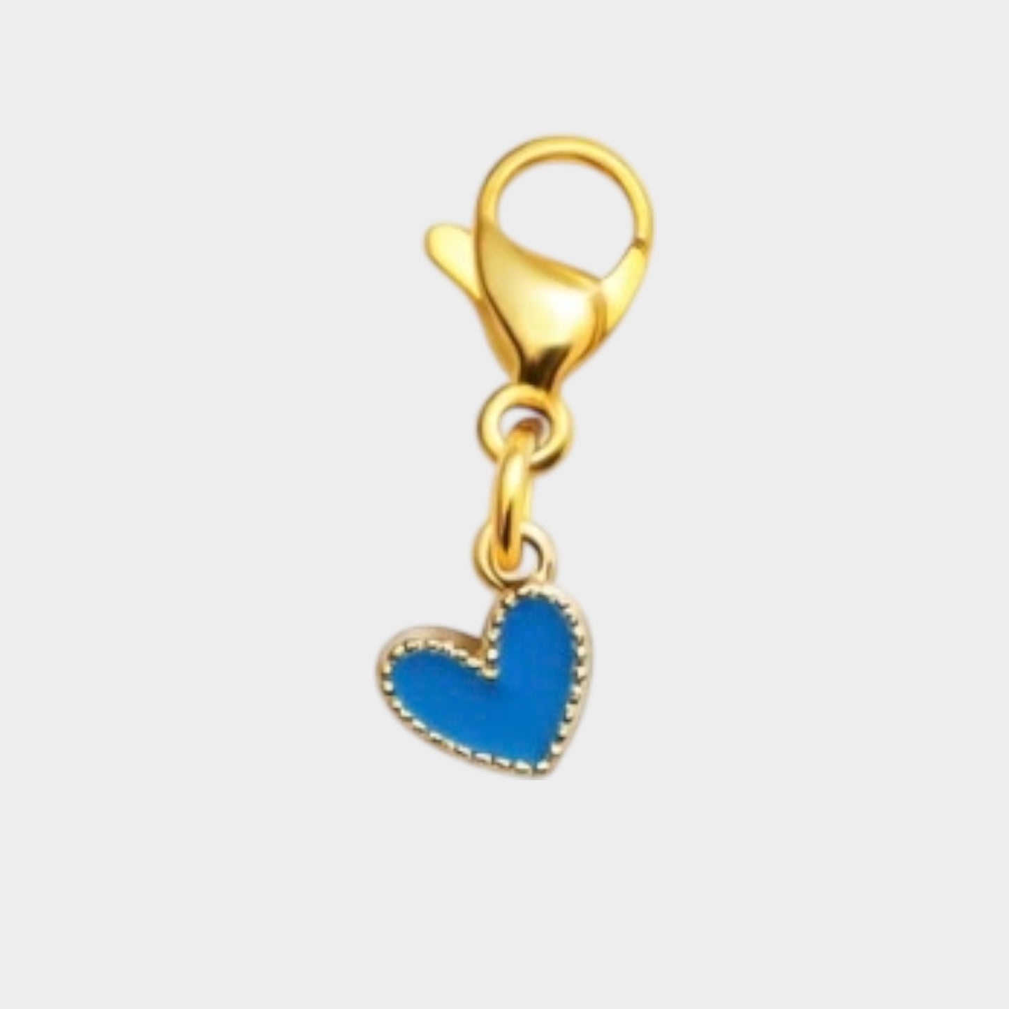 Mini Enamel Heart Charm