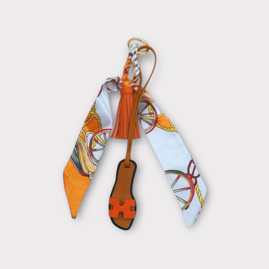 Hazel Sandal Bag Charm