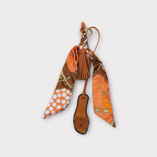 Hazel Sandal Bag Charm