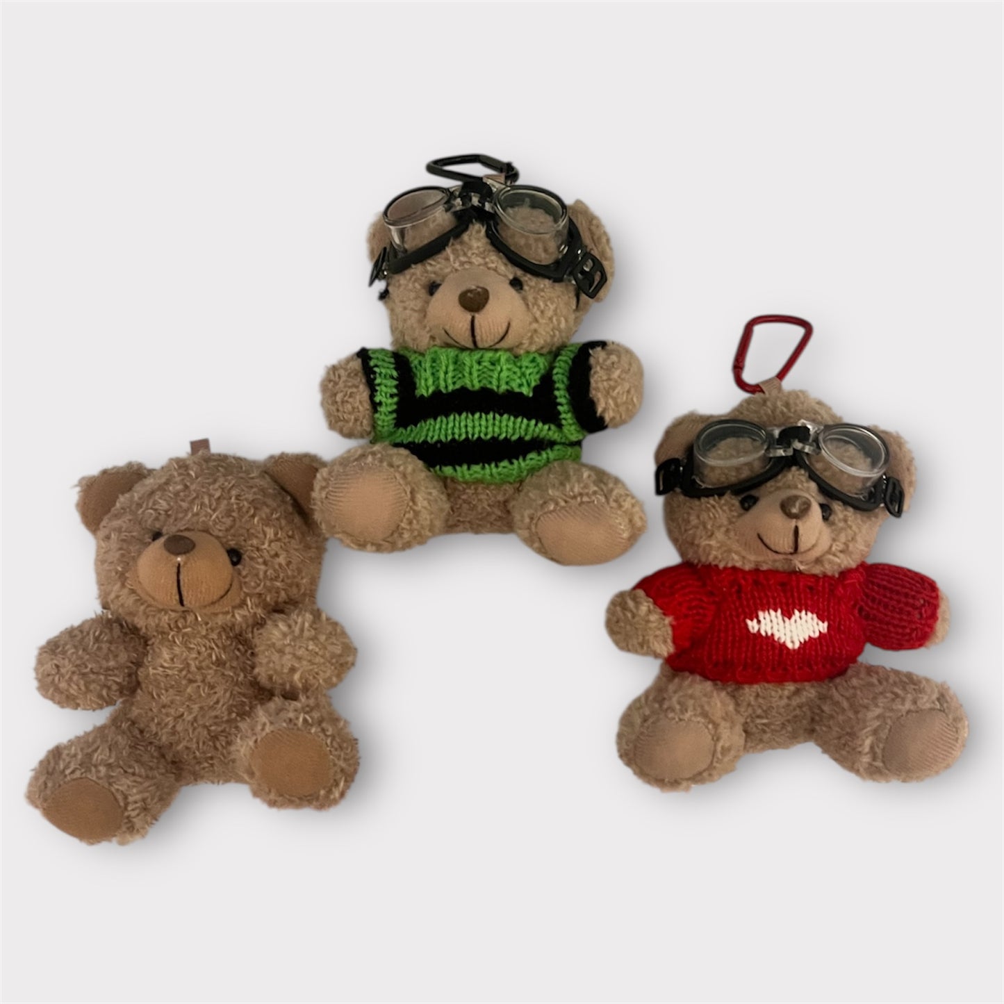Teddy Bear Bag Charm