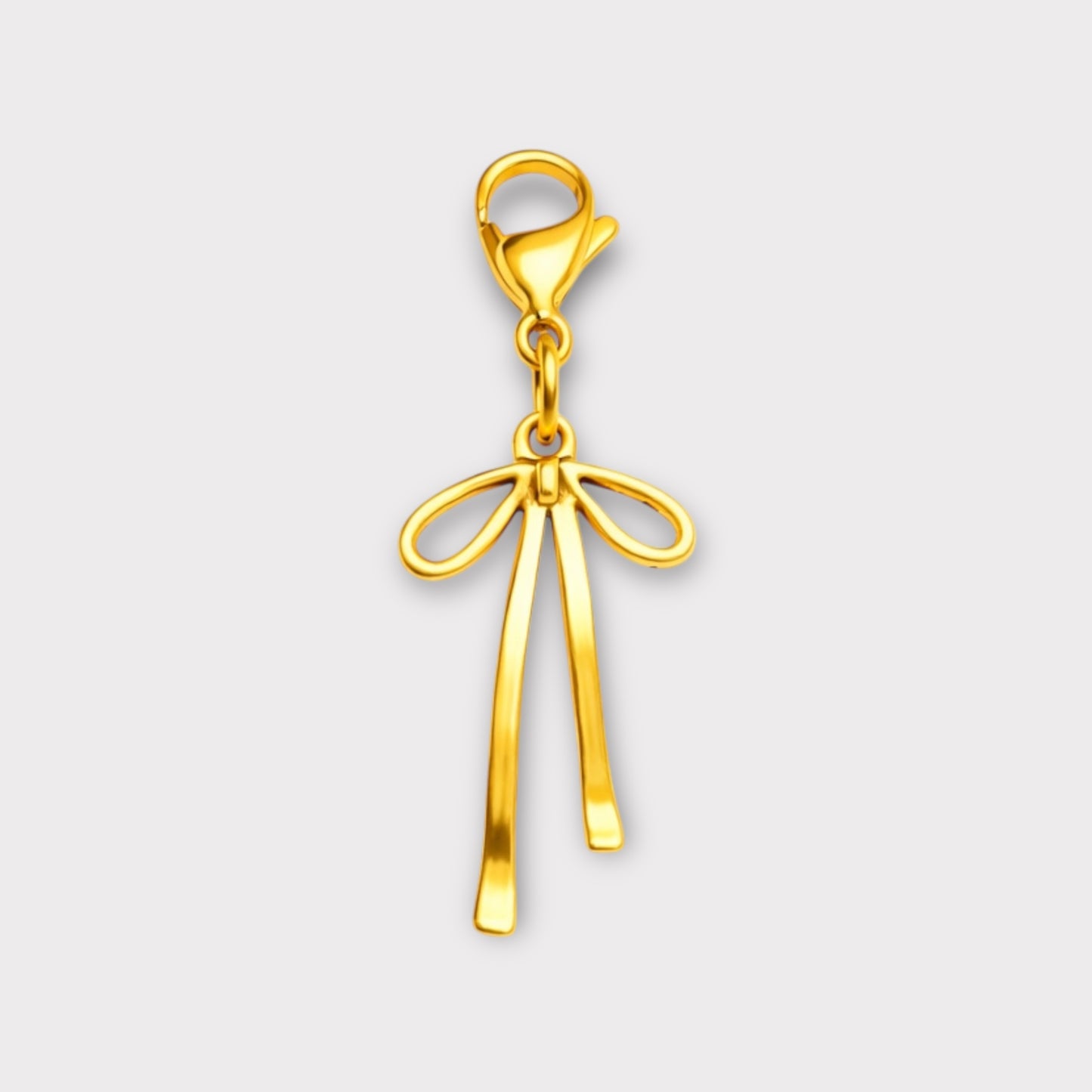 Dainty Ribbon Bow Charm