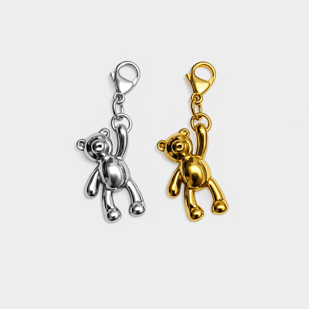 Hanging Teddy Bear Charm